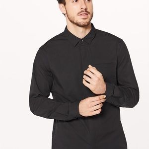 Lululemon | Recommission long sleeve button down size L black